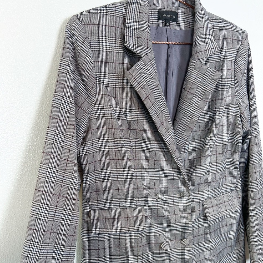 MAJORELLE Rhea Blazer in Pewter - Picture 5 of 10